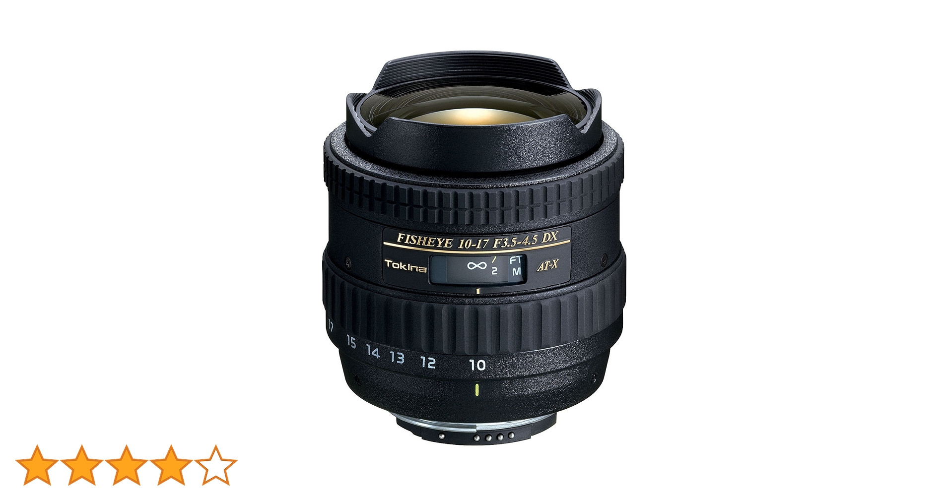 AT-X107 DX NH fisheye 10-17mm 【デモ使用品】 Tokina - AT-X 107 DX NH Fisheye